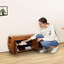 Range-chaussures en bambou avec rangement et rangement