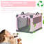 Caisse pour chien pliante Tucker Murphy Pet ™ 26 po, rose-86265020