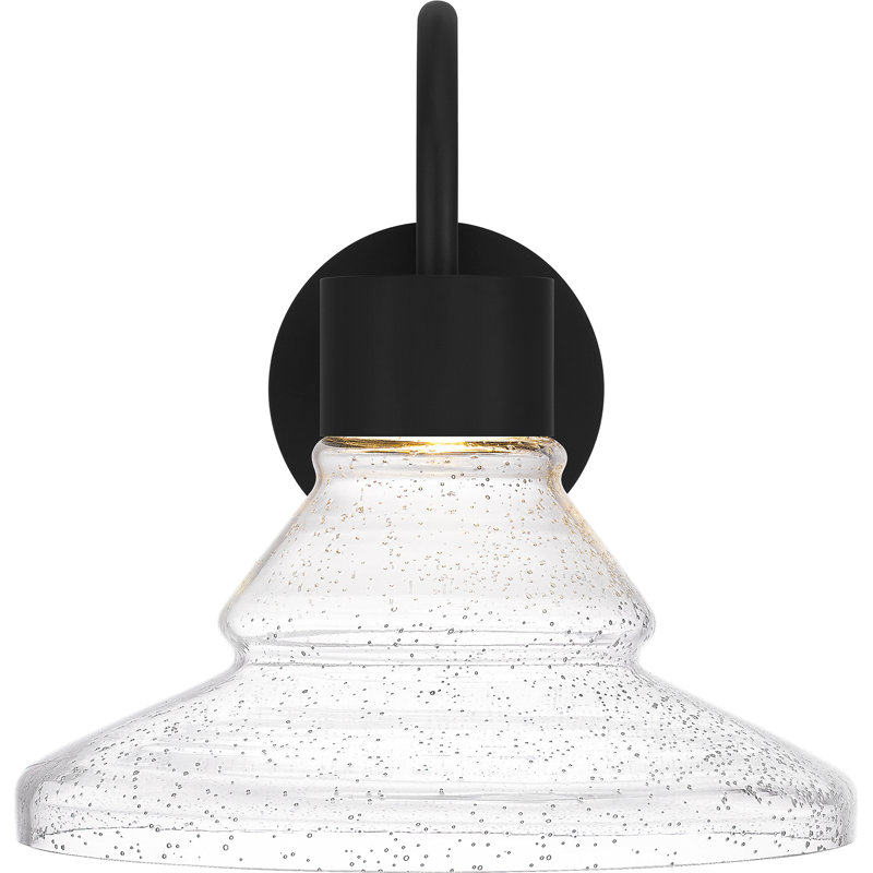 Jereld Aluminum LED Wall Light, 12.25" H x 11.75" W x 13" D, 9 W