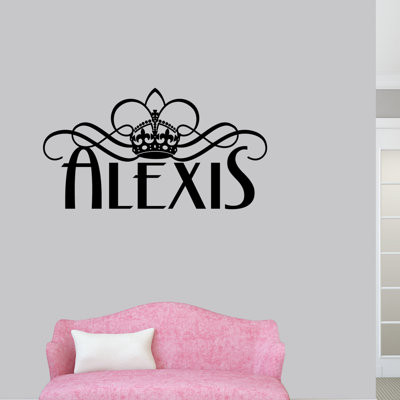 Text & Numbers Wall Decal