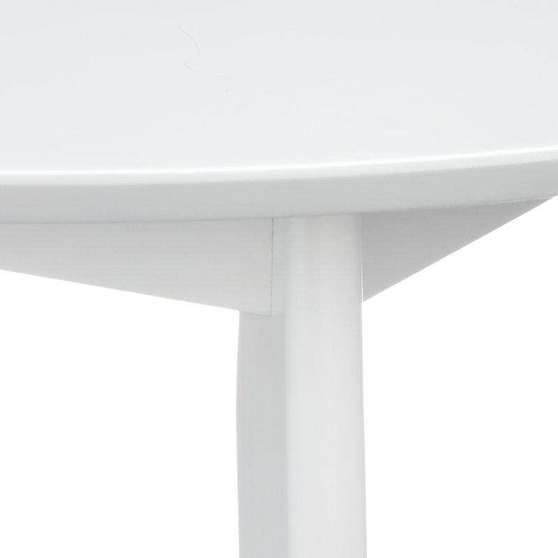 Armalla Round Dining Table, White