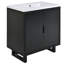 Ensemble de meuble-lavabo simple 29,51 avec plateau Davilmar-537295391