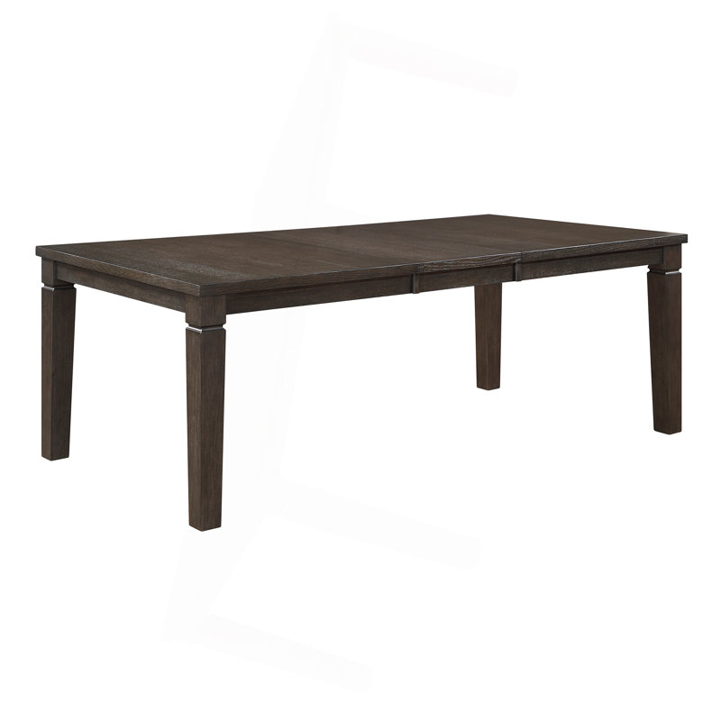 Table de salle à manger classique classique avec meuble de salle à manger rectangulaire en bois amovible
