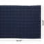 Couverture lestée en coton 205T 20lbs