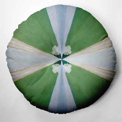 Abstract Reversible Throw Pillow