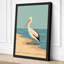 Pelican at Rest Coastal - Wrapped Canvas-1486406554-1486406555