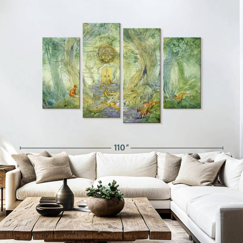 Kelan Green Gate, 54" H x 84" W