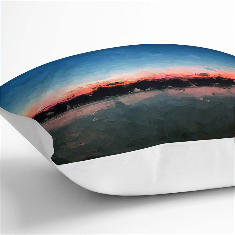 Square Cushion, 40cm H x 40cm W x 15cm D, White