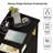 Bedside Table With Charging Station With USB Ports And Sockets With PU Finish-259827160