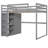 Full Loft Bed With Storage-53614495