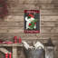 Merry Christmas Gnome & Plaid Wall Plaque, design by Dogwood Portfolio-1391969997