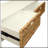 Flavius White Finish Console Table