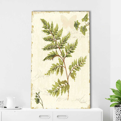 Ivies and Ferns I No Dragonfly - Peinture