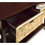 Console rectangulaire à 2 tiroirs avec tablette inférieure Lakendra-634979852-542763243