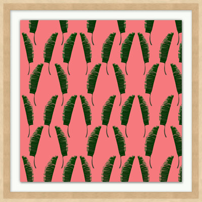Palm Springs Pattern 2 Framed Graphic Art