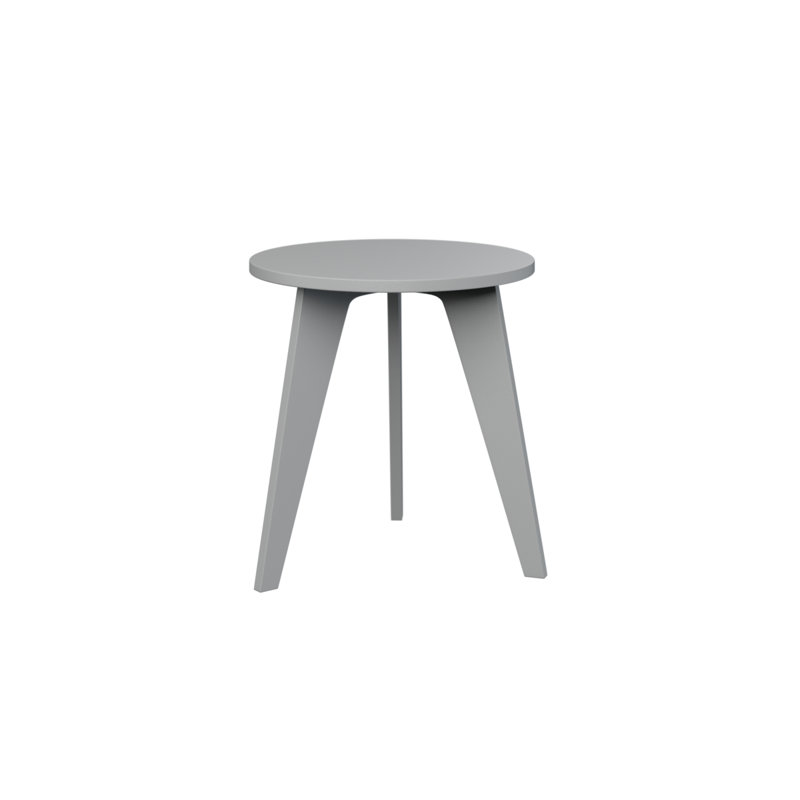 Nordic End Table, Fog