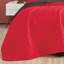 Ensemble de literie 3 pièces rouge et noir-112736059