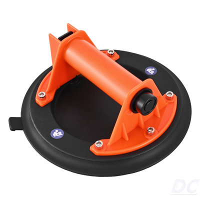 Vacuum Suction Cup, 8-Inch Vacuum Glass Lifter With ABS Handle, 400 Lbs Max Lifting Capacity Tile Suction Cup Tool With Carrying Case For Lifting Large Tile, Granite, Drywall, Windows (1-Pack)