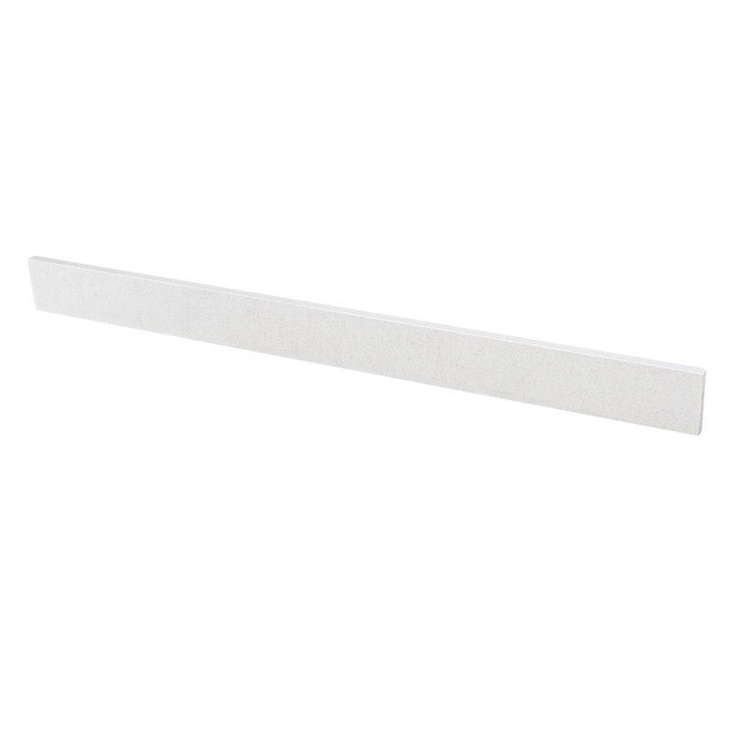 Dosseret de meuble-lavabo en quartz blanc de 60 pouces pour comptoir