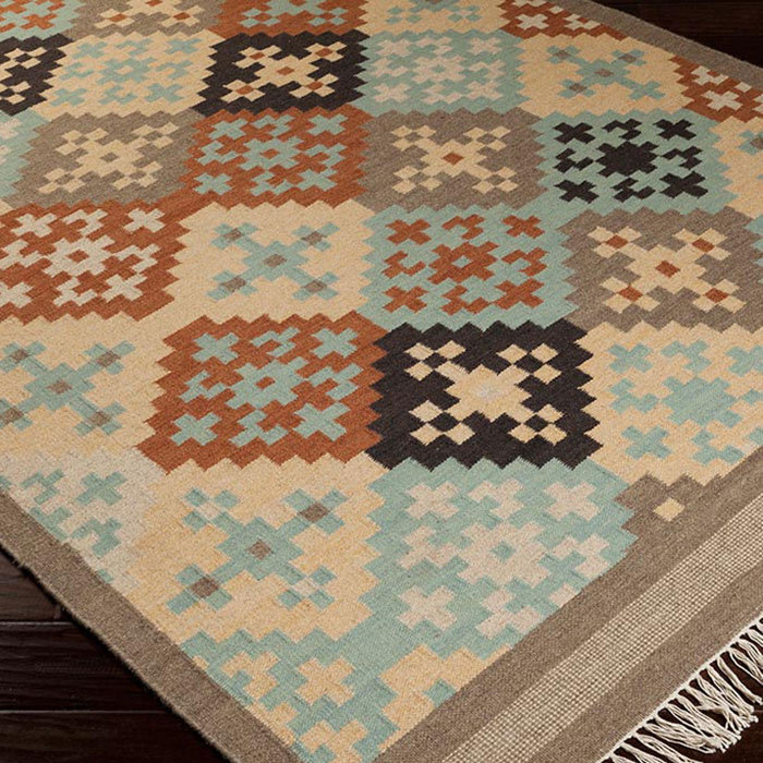 Wellsville Wool Geometric Indoor Rug