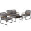 Outdoor Furniture Garden Lounge Set For 4 People-966227346-966227369