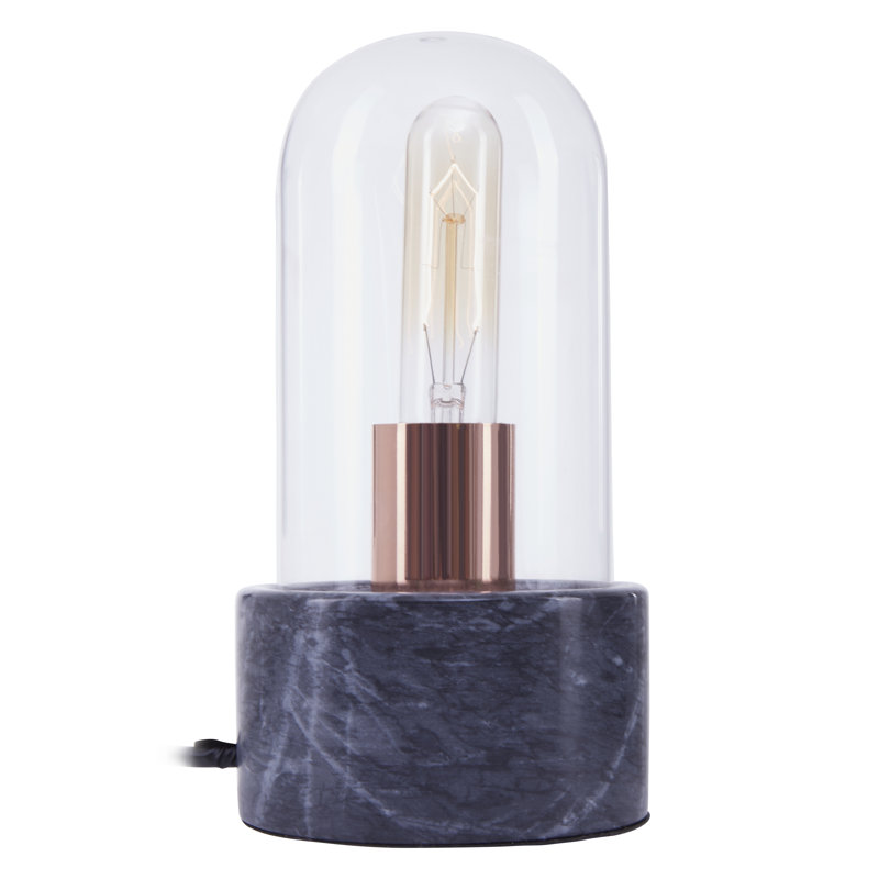 Alejandro Marble Novelty Lamp, Black