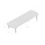 Alexa Hampton Oval Mahogany Wood Dining Table