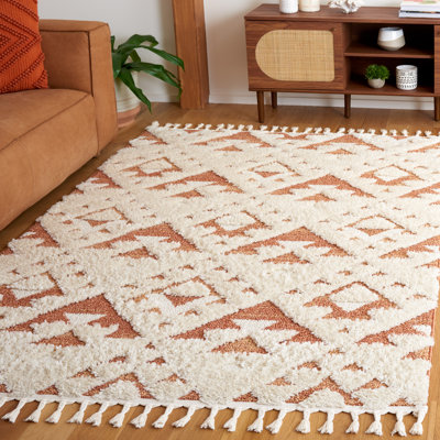 Kangley Performance Geometric Tassel Rug