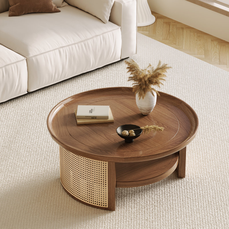 Cesio Single Coffee Table, Dark Oak