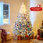  Arbre de Noël artificiel à charnière 8 pi avec branches de 1774-569173855-569173852