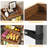 46.06" Rustic 5-Tier Storage Rack