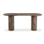 Ponce Desk-Rocky Brown Marble