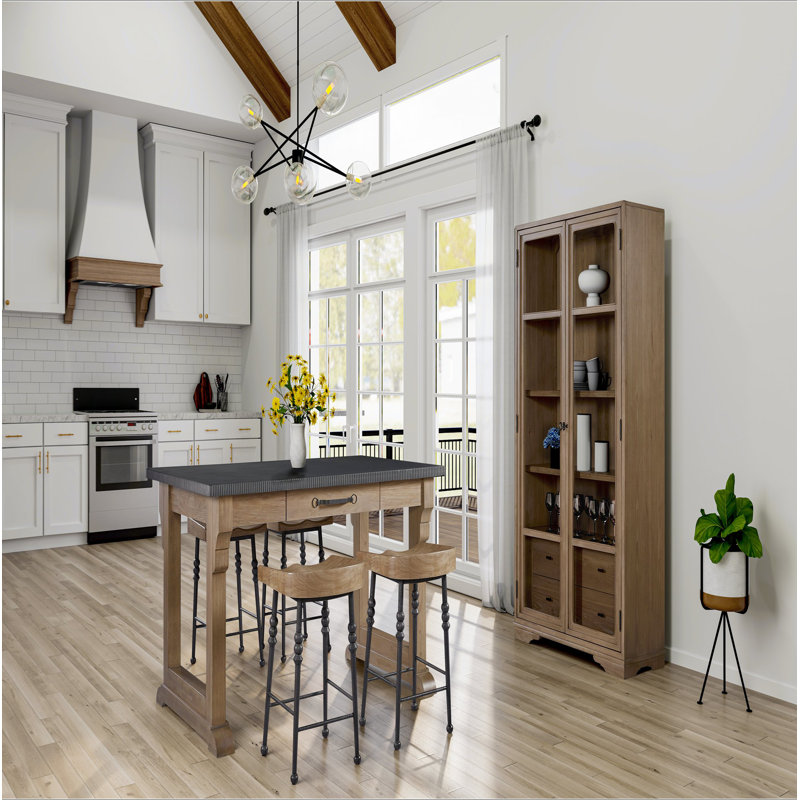 Cement Top Kitchen Island