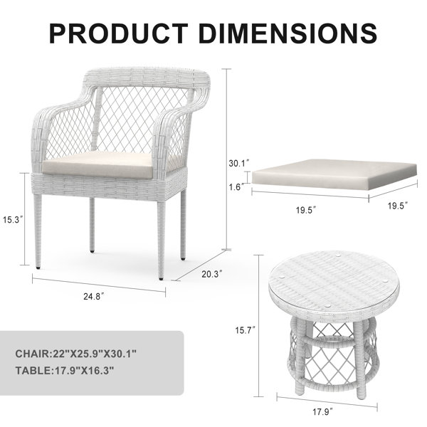 Dimensions du produit