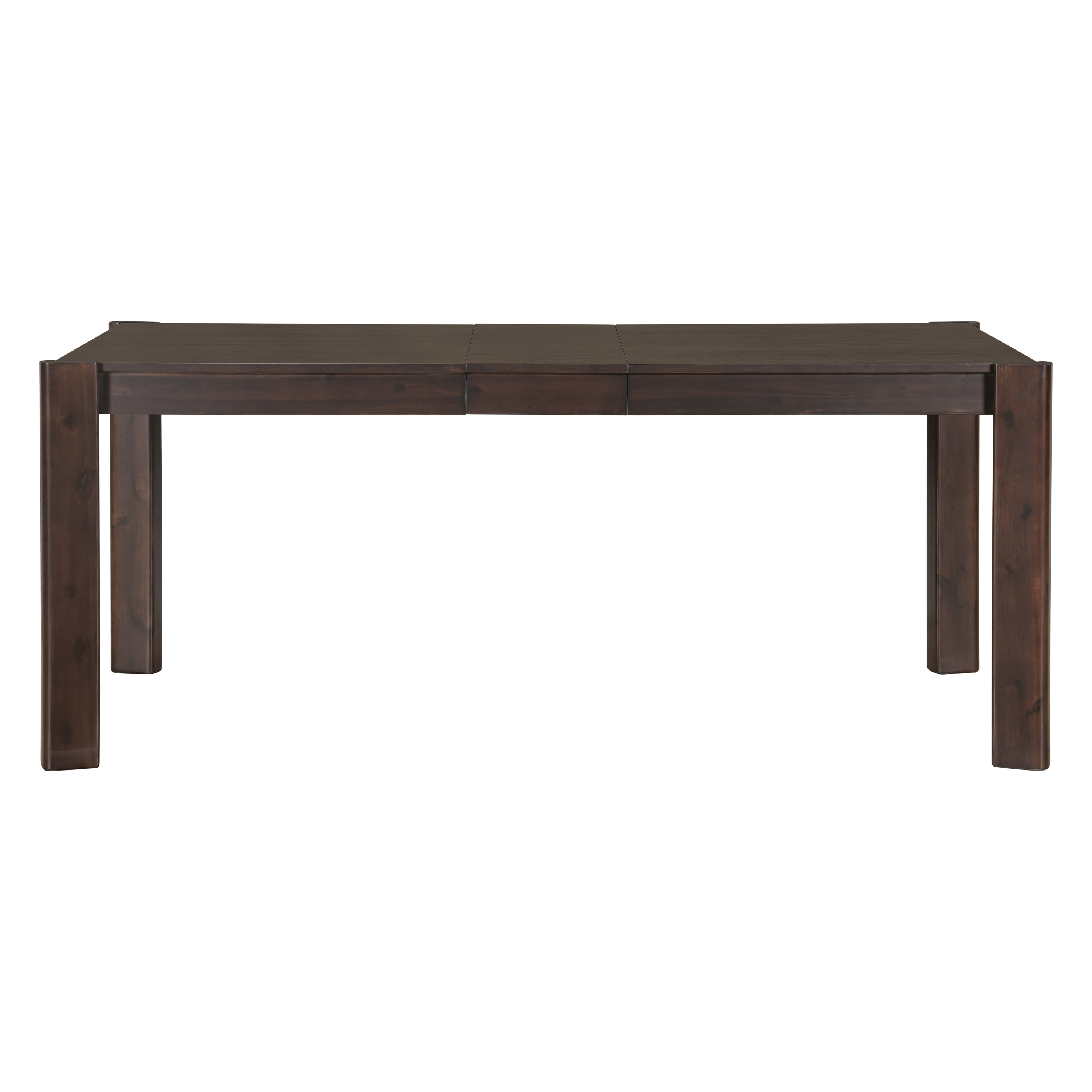 Ebern Designs Expandable Farmhouse Modern Solid Wood Dining Table ...