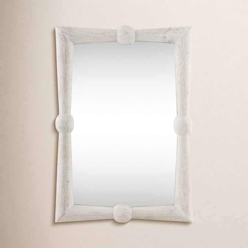 Branka Accent Mirror, 34" x 24", White