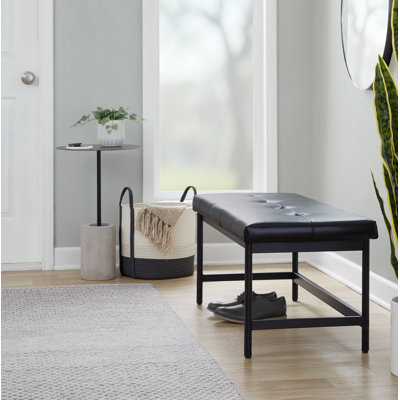 Banc en similicuir Brieon