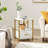 Kempst 1 - Drawer Iron Nightstand-1604521402
