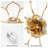Metal Flowers Wall Decor Hanging 3 Pcs-251015063