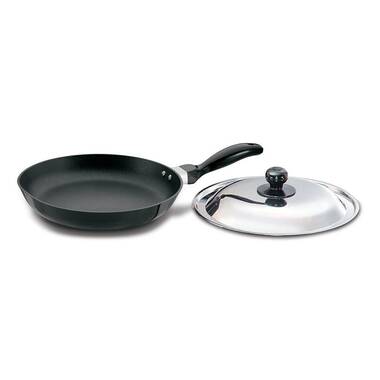 Alva Aluminum Non Stick 1-Piece Frying Pan Size: 11 W 100531