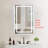 Riven LED Mirror, Adjustable Color 3000K/4200K/6400K-1150157202-1150157187
