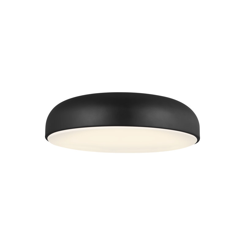 Kosa 1 - Light LED Flush Mount, Nightshade Black
