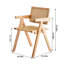 2 chaises de salle à manger, accoudoirs en bois massif-1917001984
