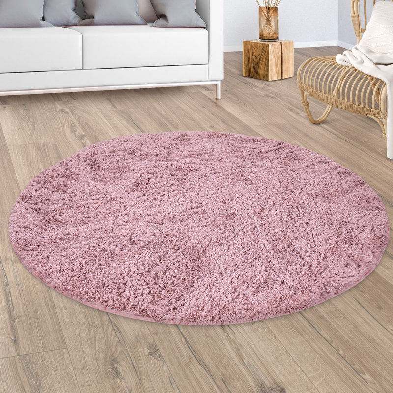 Derex Uniform Color Shag Area Rug, Rectangle 200 x 290cm