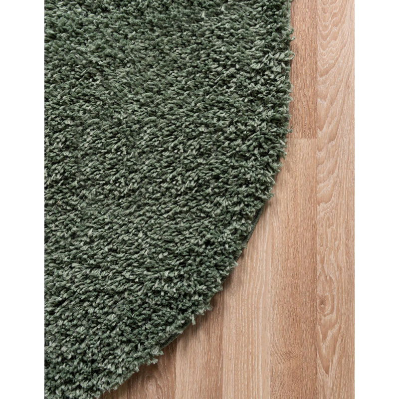 Tapis sauge tissé à la machine Wegate, Ovale 7 pi 10 po x 10 pi