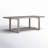Aerilyn Rectangular Eucalyptus Outdoor Dining Table , 36'' in. W 82'' in. D