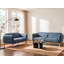 Sofa 2 Seater Tamirra Fabric Blue