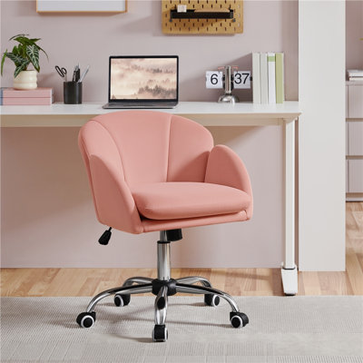 Corson Modern Swivel Rolling Desk Chair for Home Office with Armrests