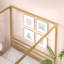 Toulouse Metal Canopy Bed Frame-59905132-59905131
