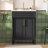 Defelice Bathroom Vanity With Integrated Ceramic Sink, Bathroom Cabinet With 2 Doors, Single Sink Bathroom Vanity-914584355